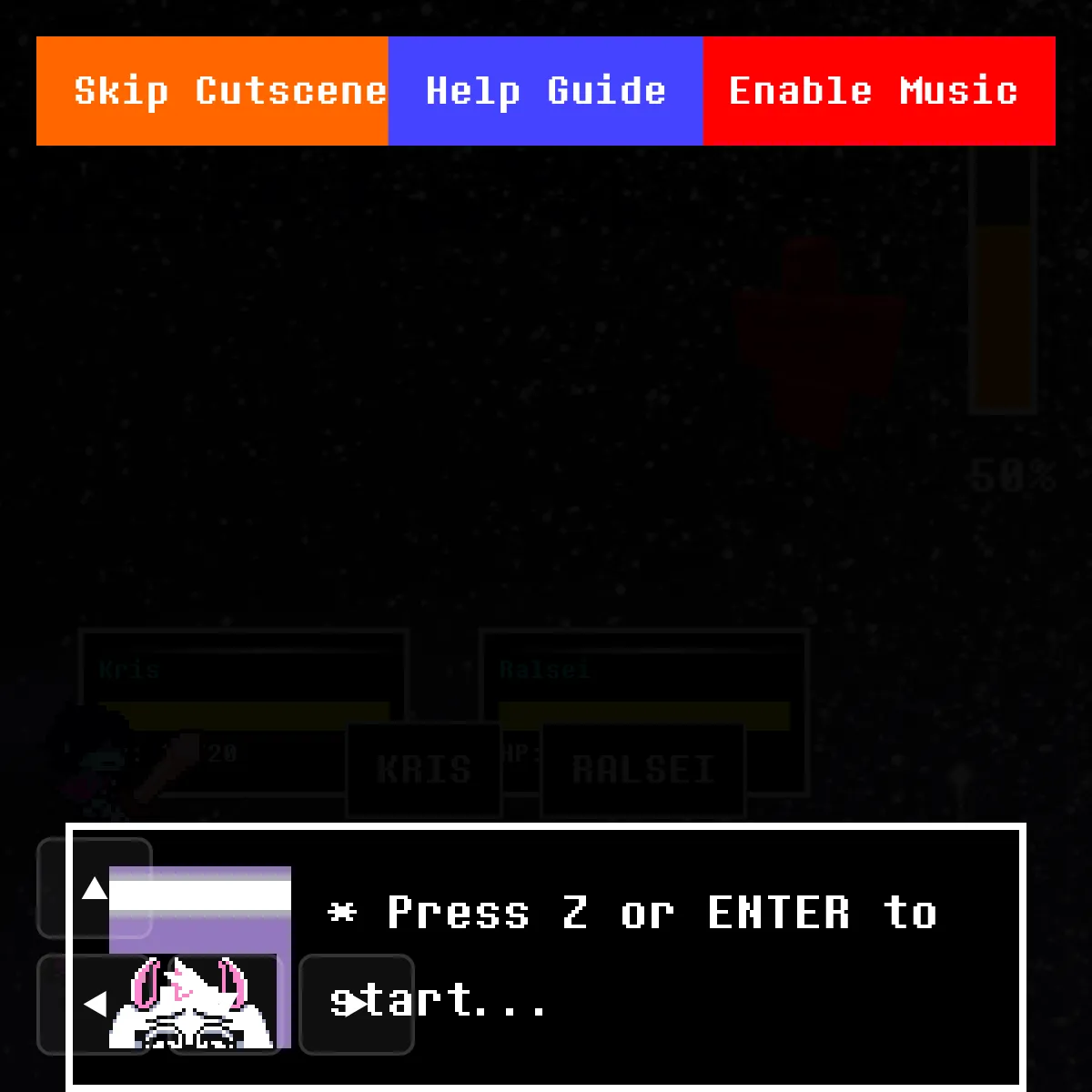 Deltarune Battle