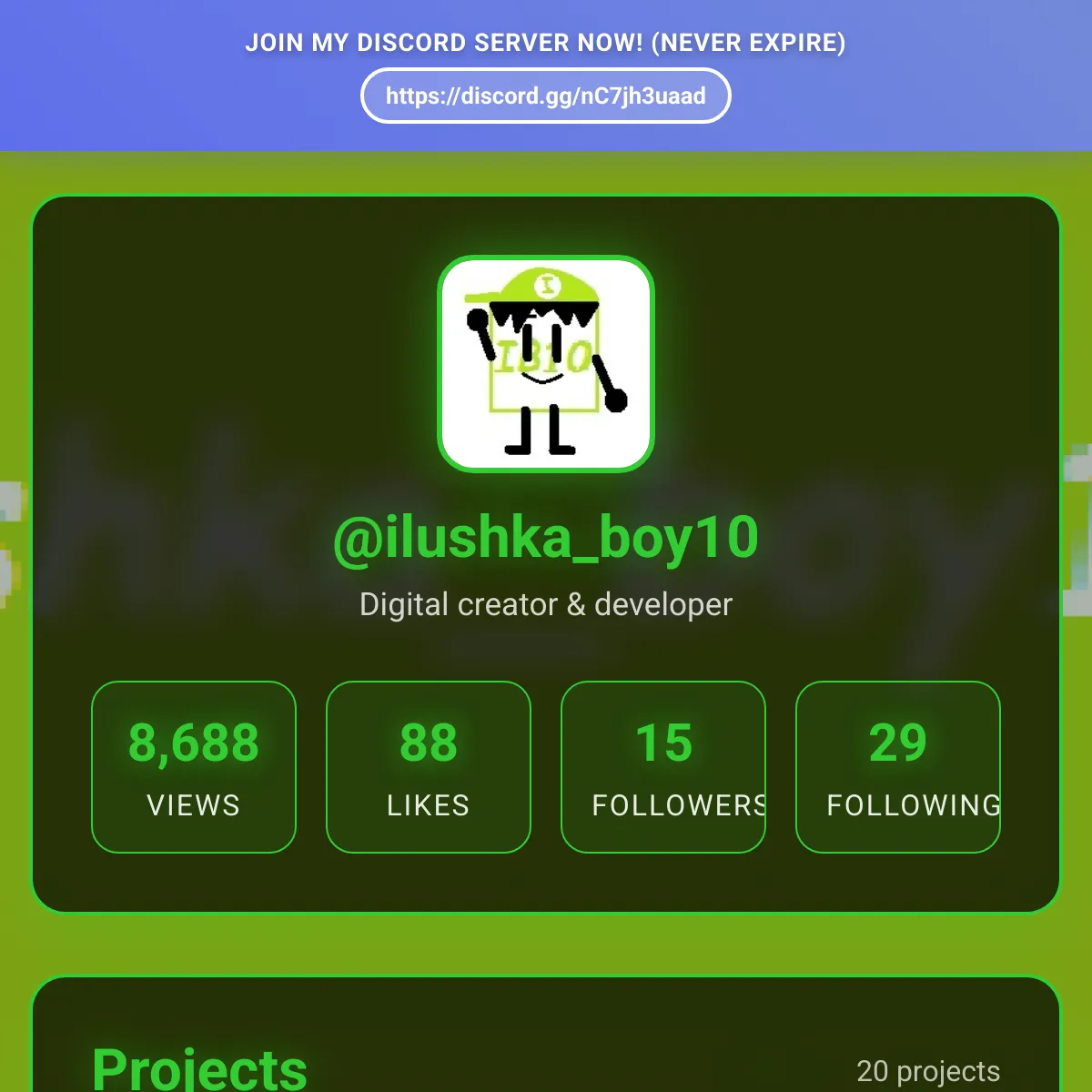 the project is loading