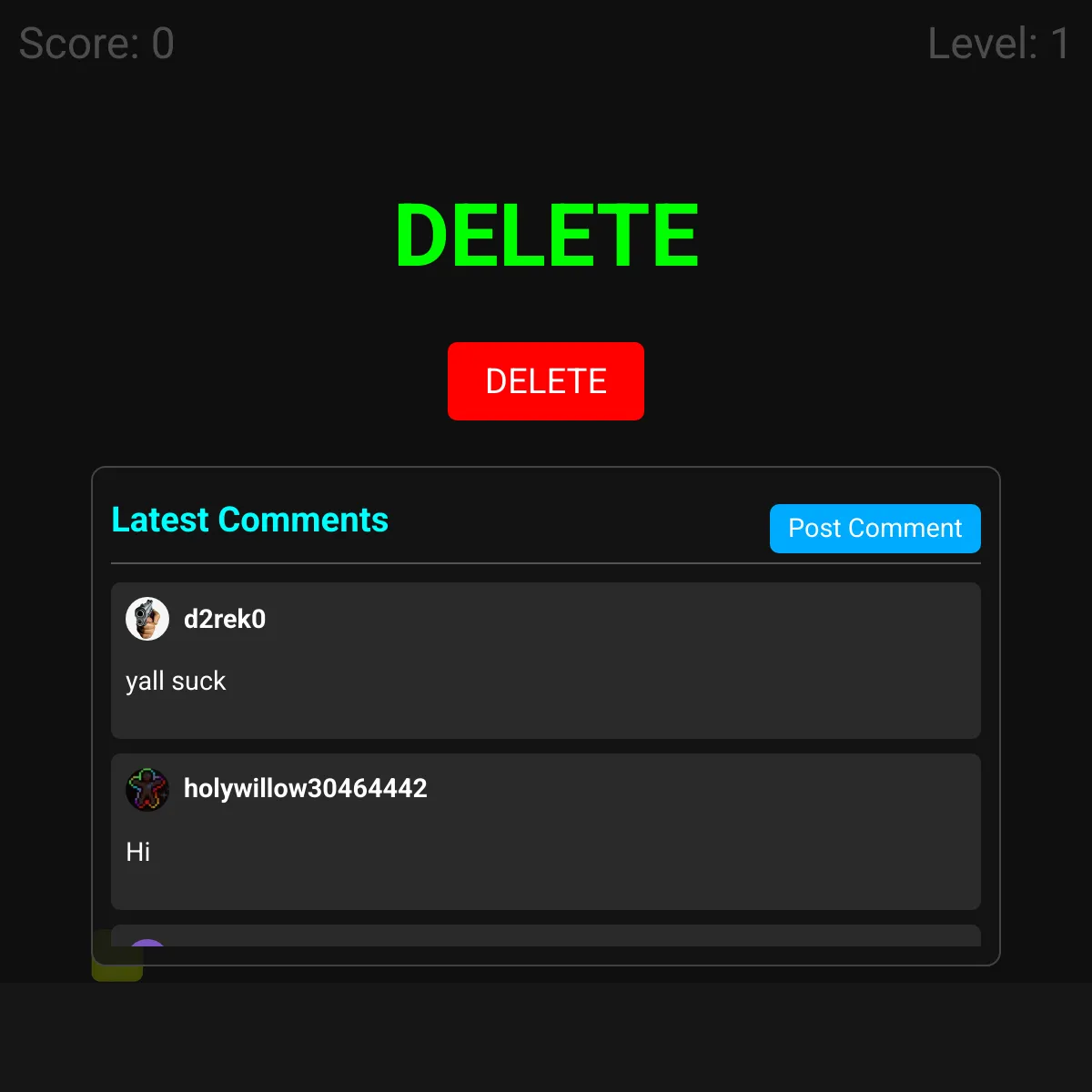 the project is loading