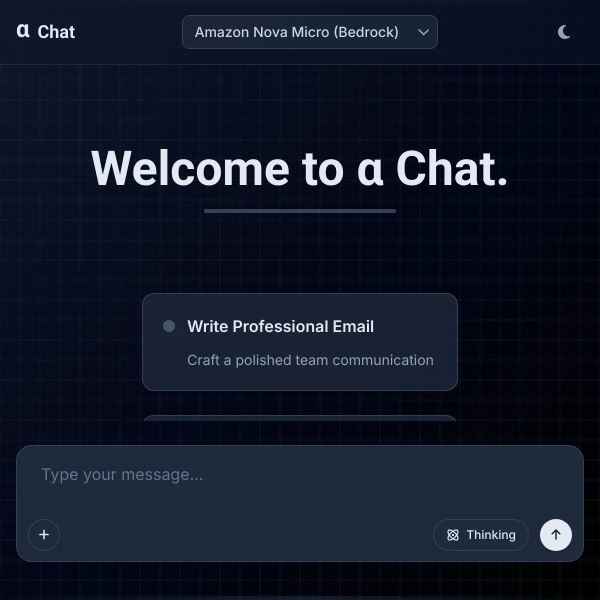 α Chat v7 (beta) - AI with RAG, reasoning and much more!