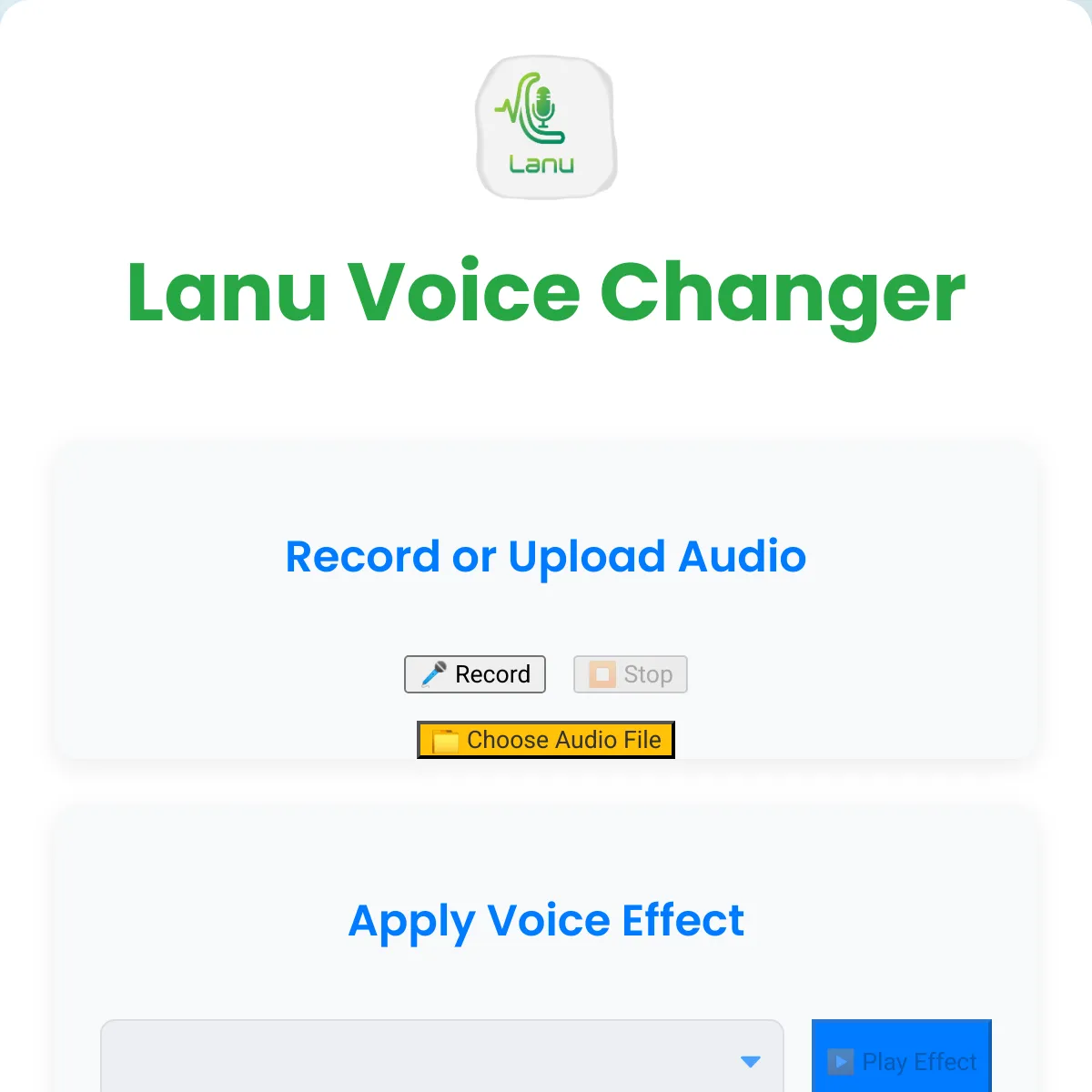 Lanu Voice Changer