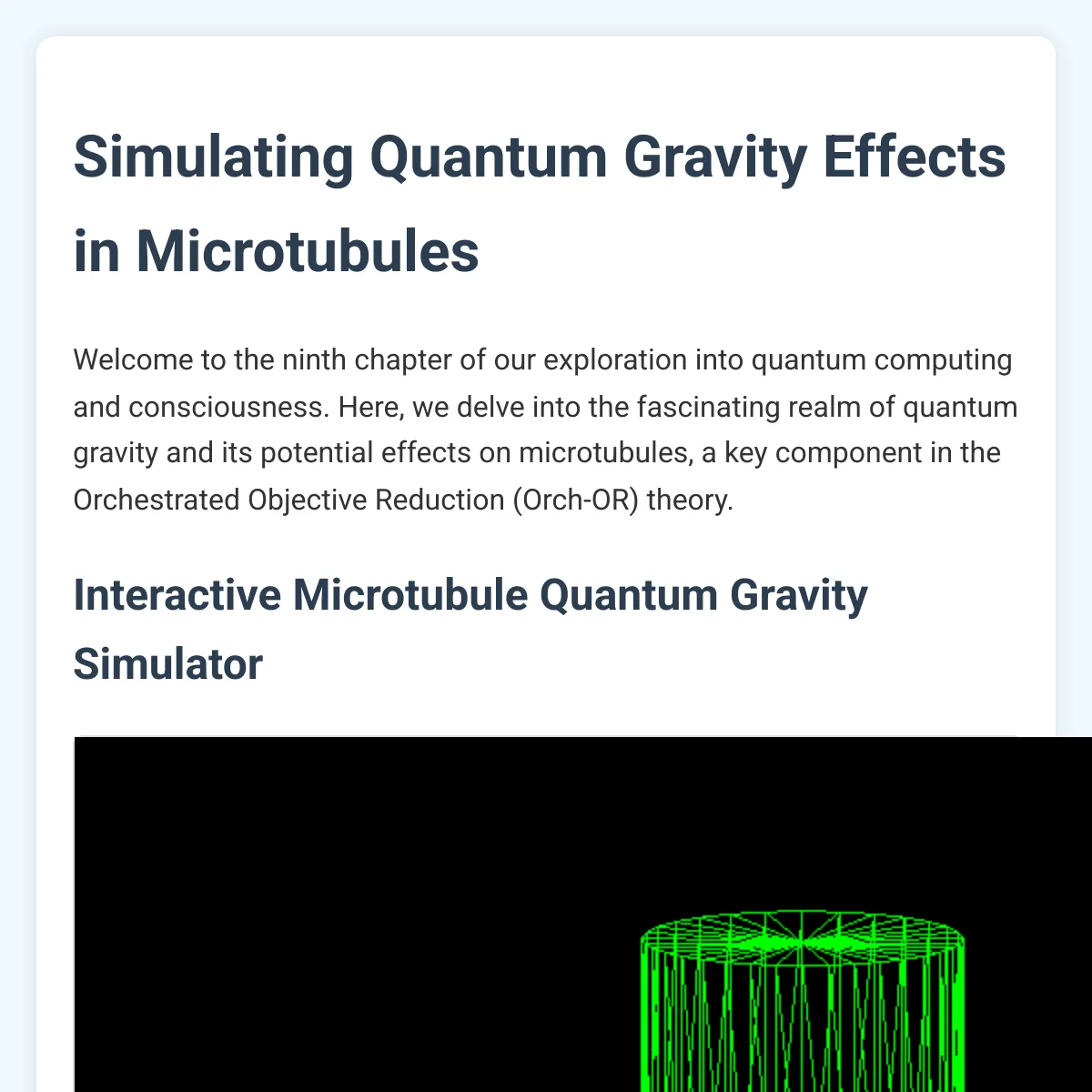 the project is loading