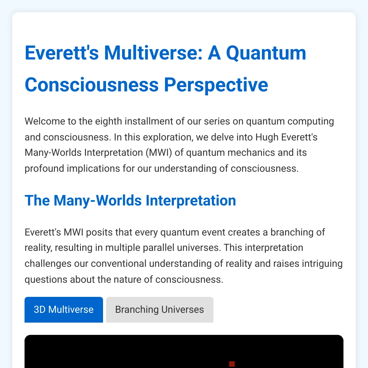 the project is loading