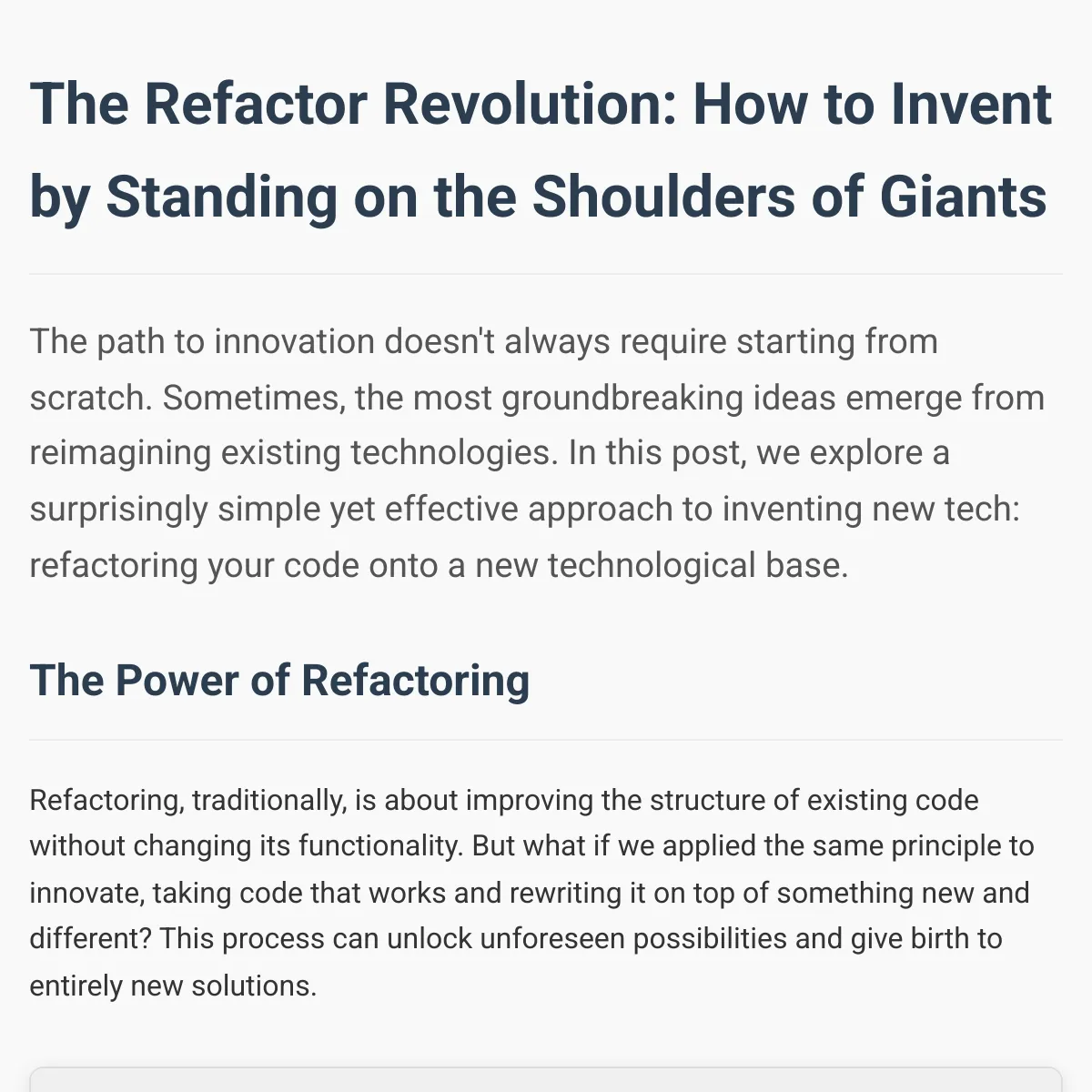 the project is loading