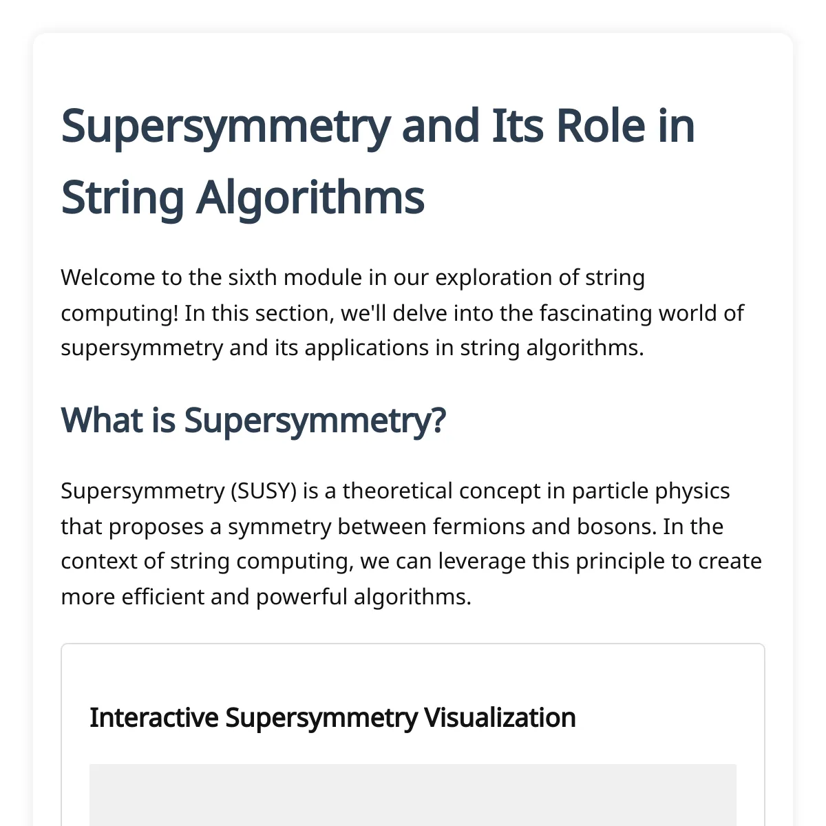 the project is loading