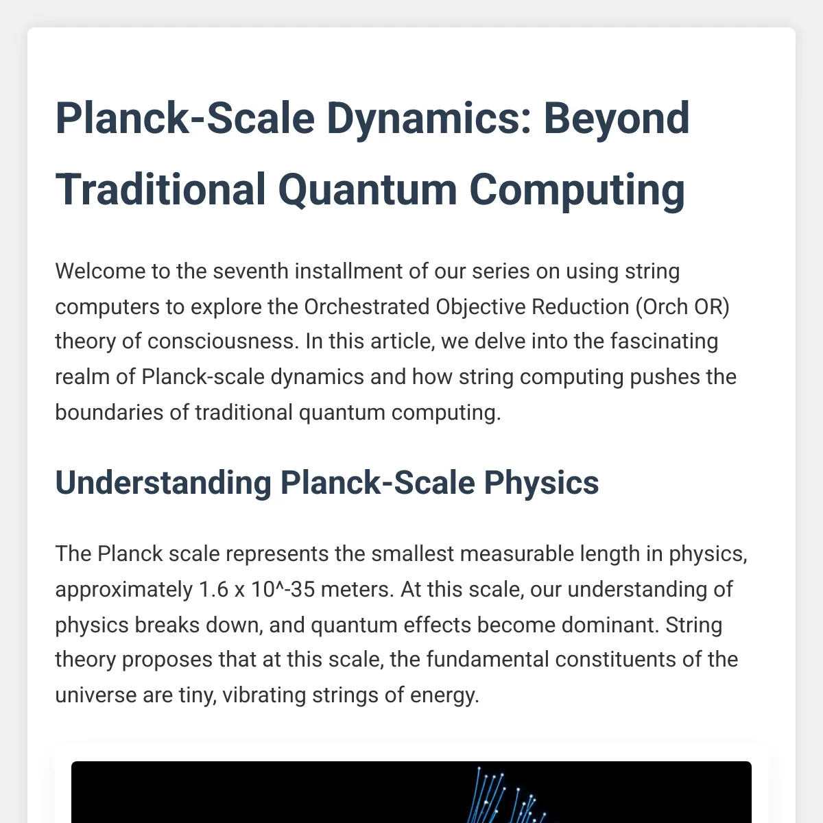 the project is loading