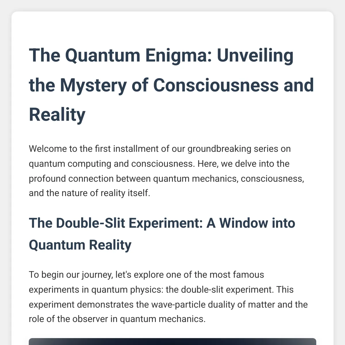 the project is loading