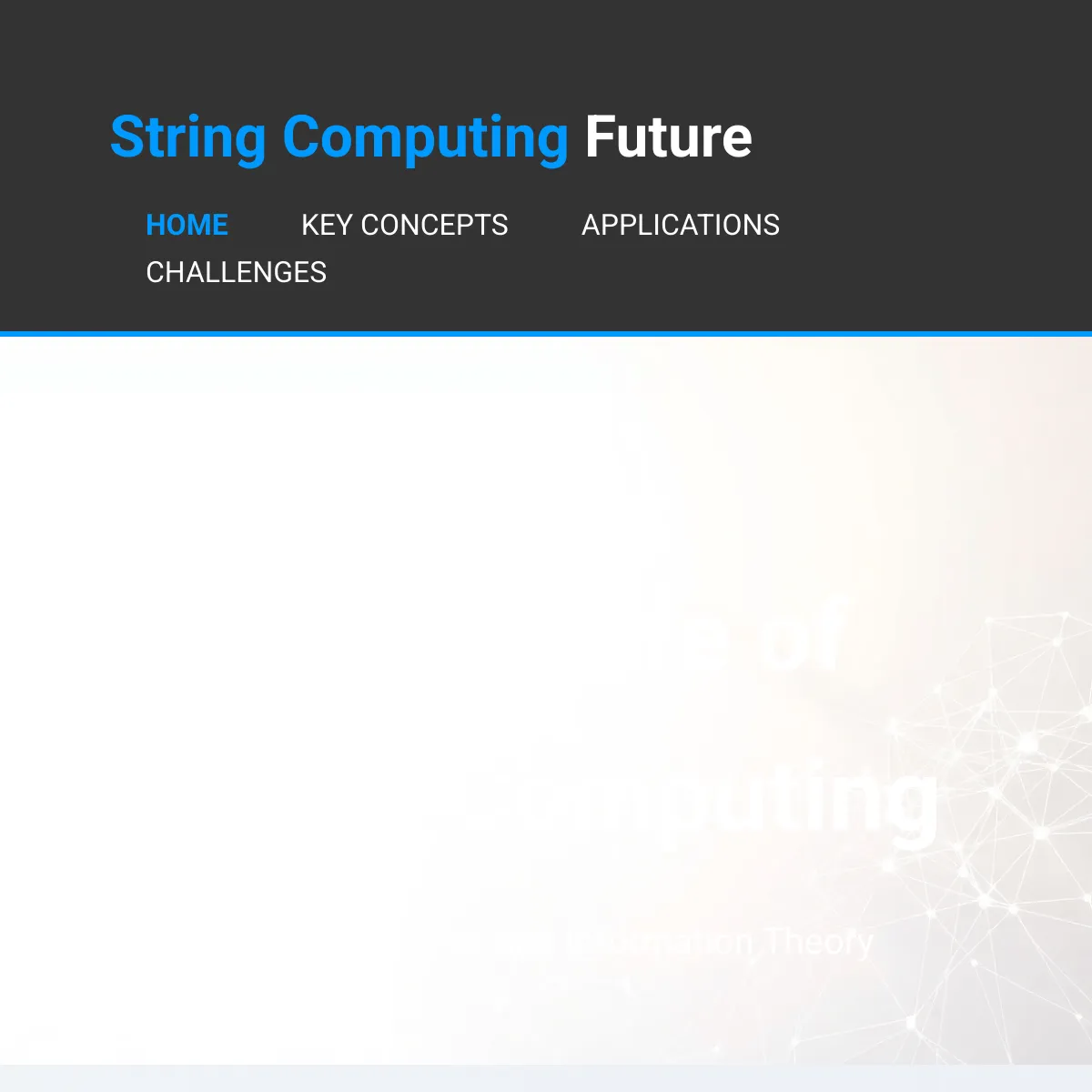 the project is loading