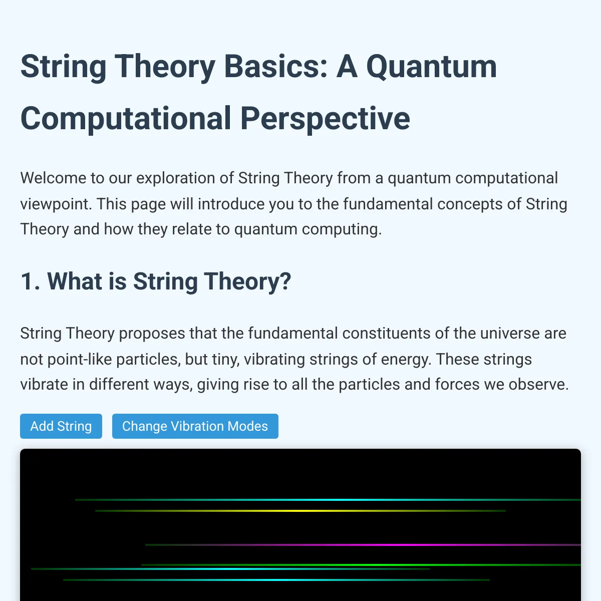 the project is loading