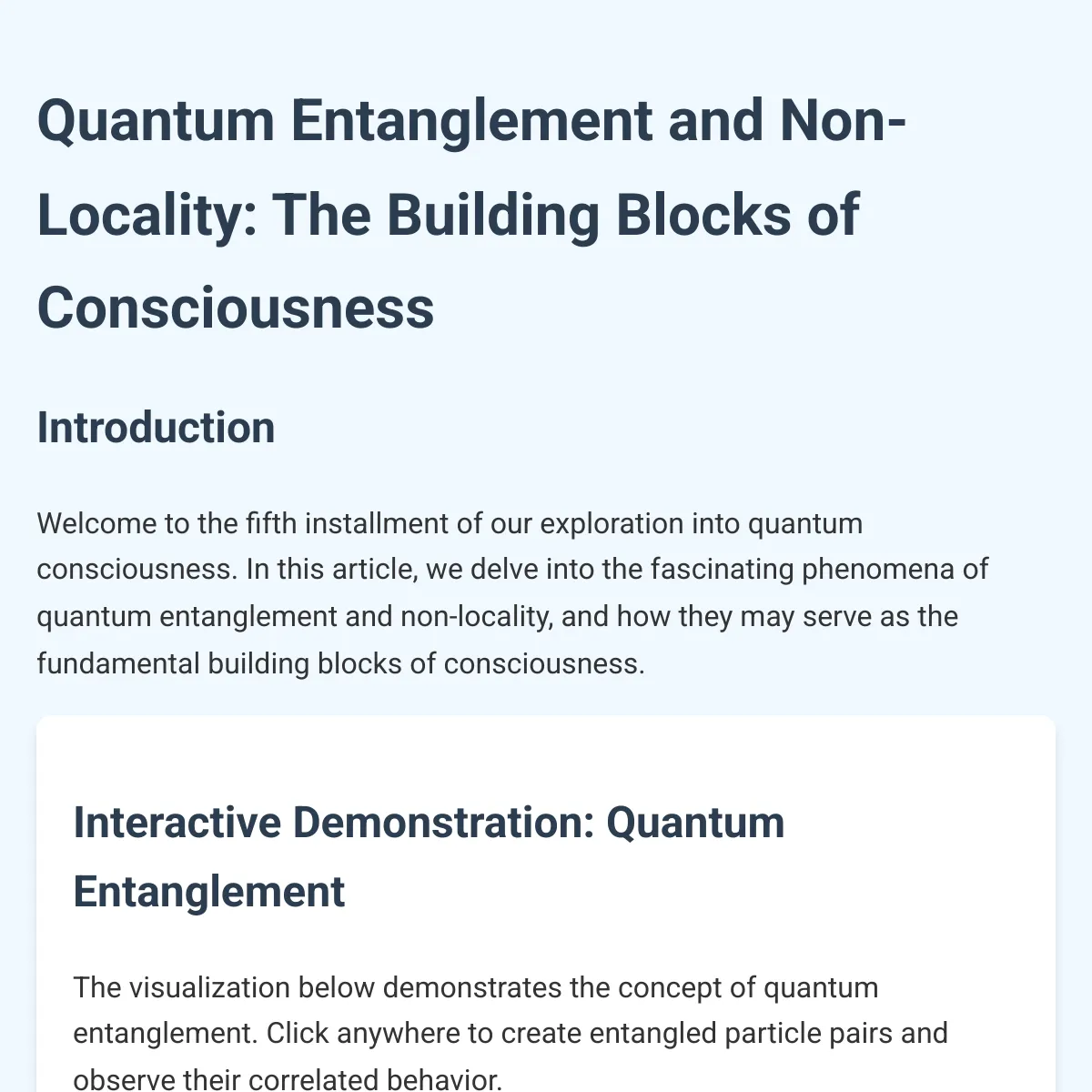 the project is loading