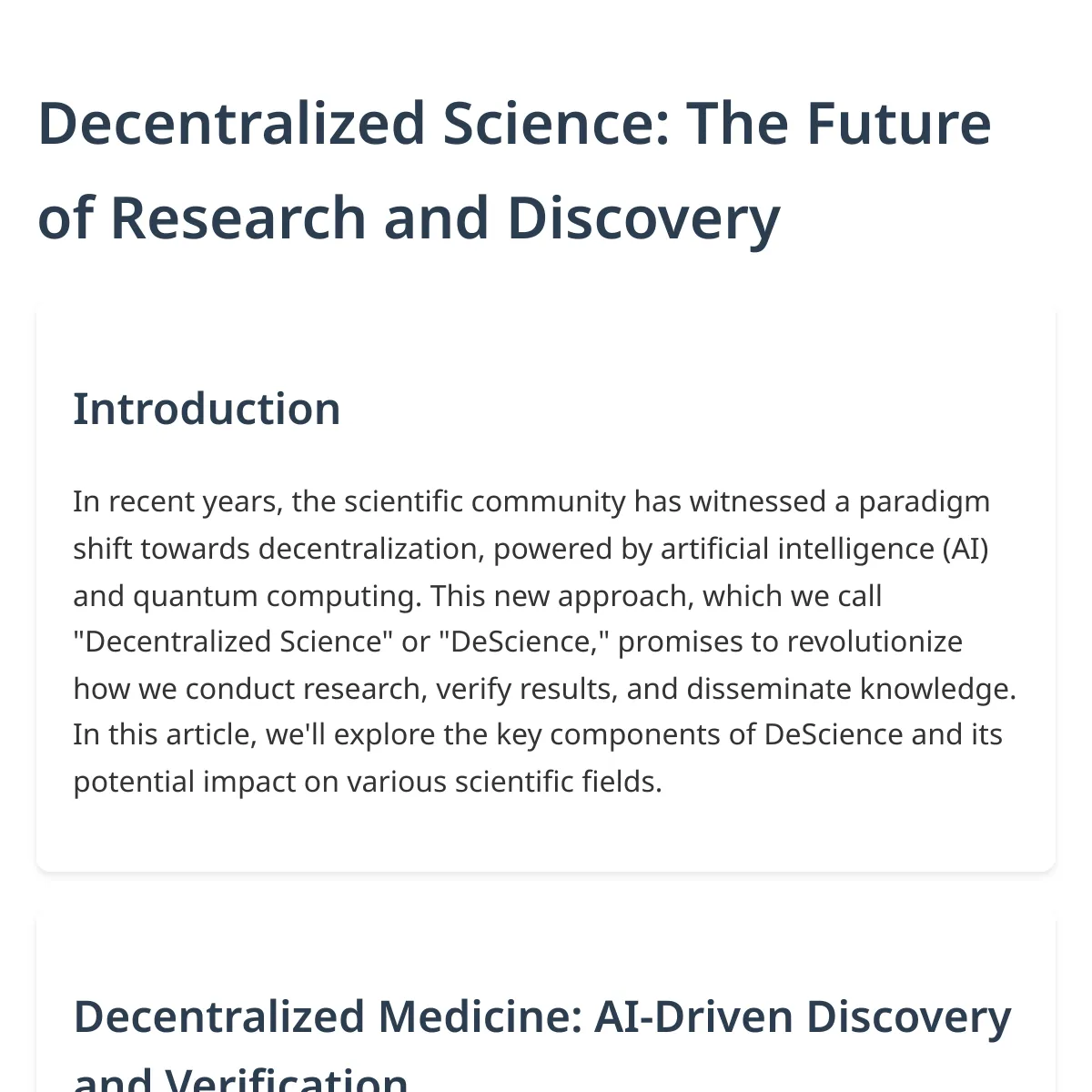 the project is loading