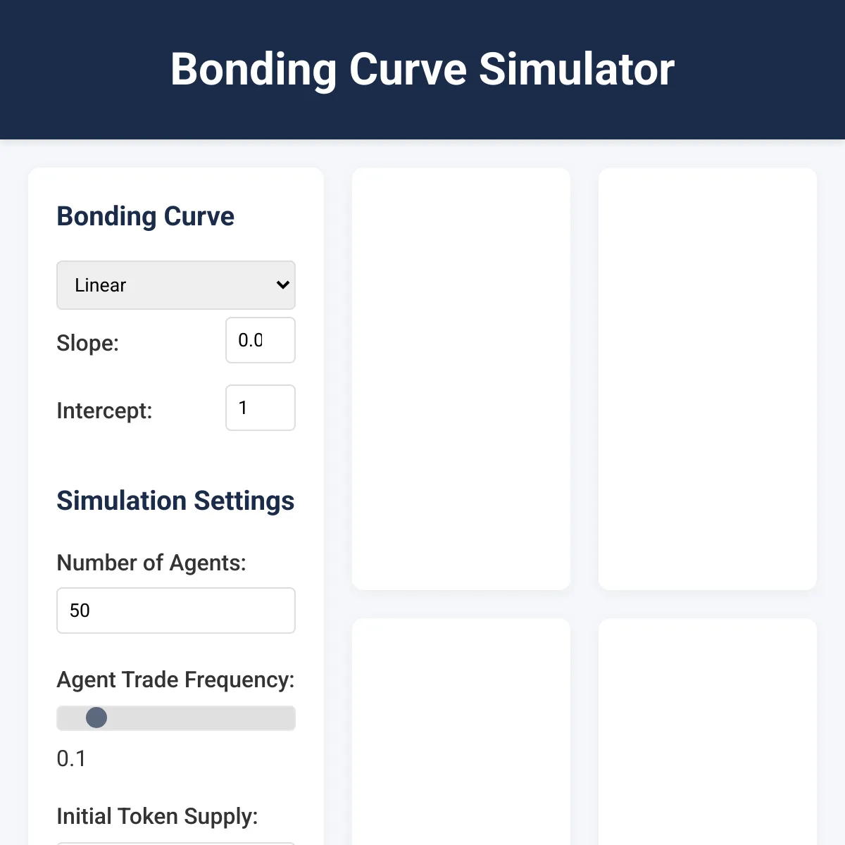 Bonding Curve Simulator