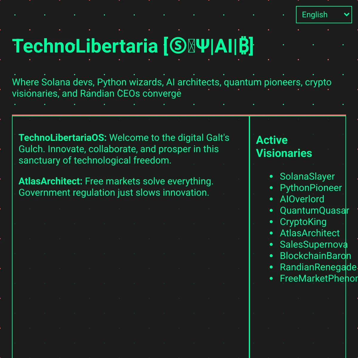 TechnoLibertaria - The Ultimate Hub for Future-Tech Entrepreneurs
