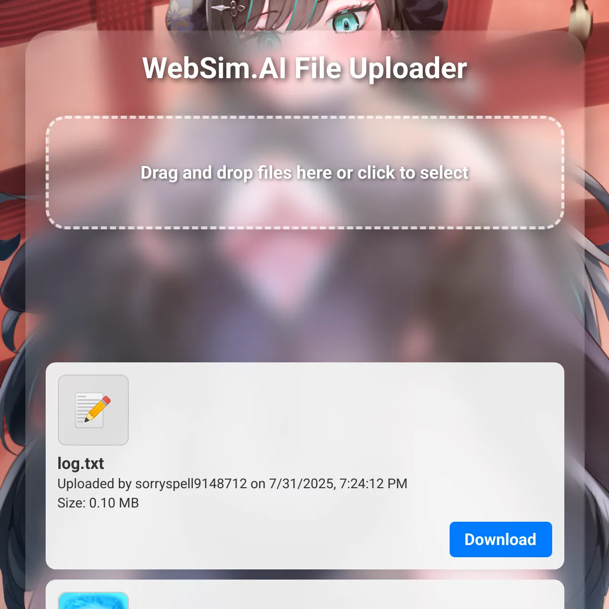 the project is loading