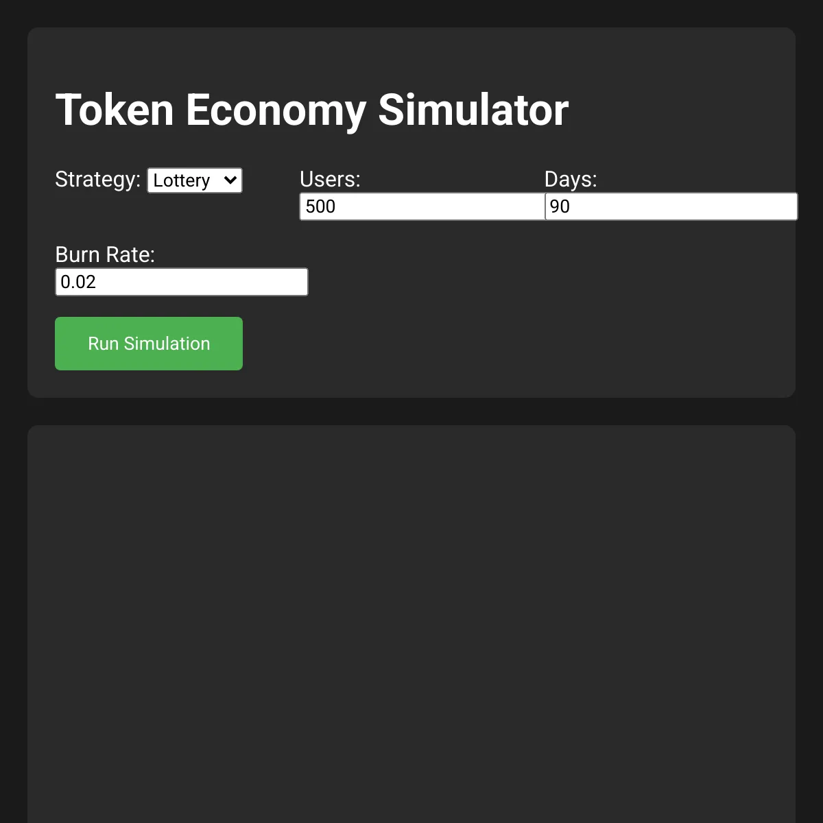 Token Airdrop Strategy Simulator