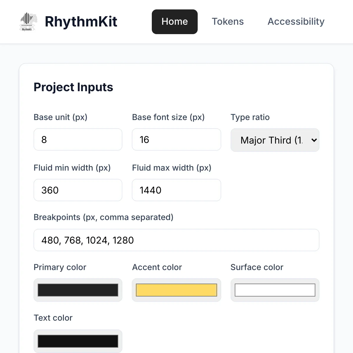 the project is loading