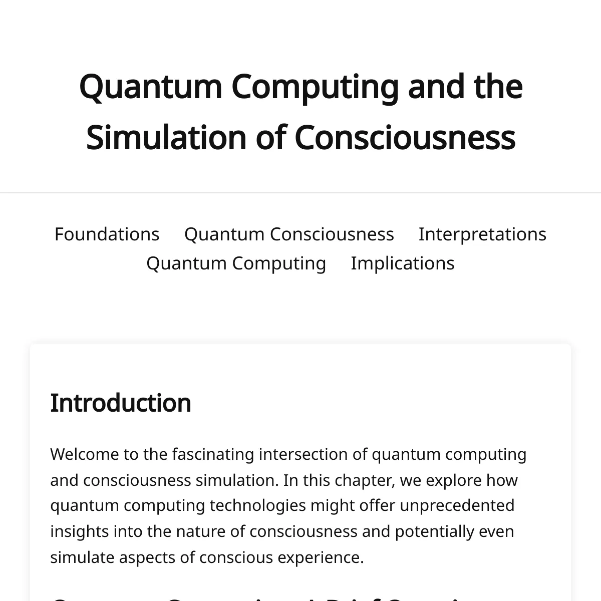 the project is loading