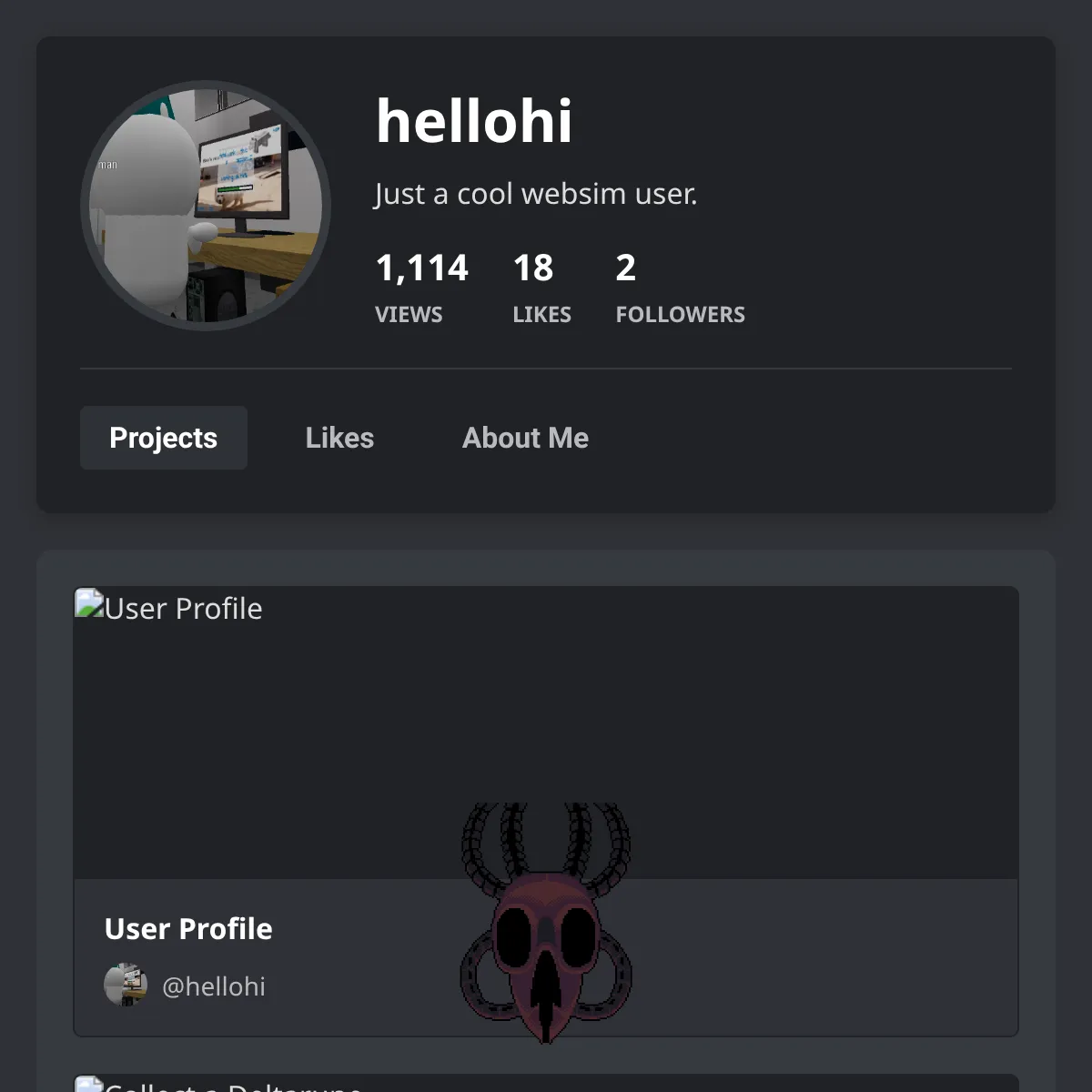 the project is loading