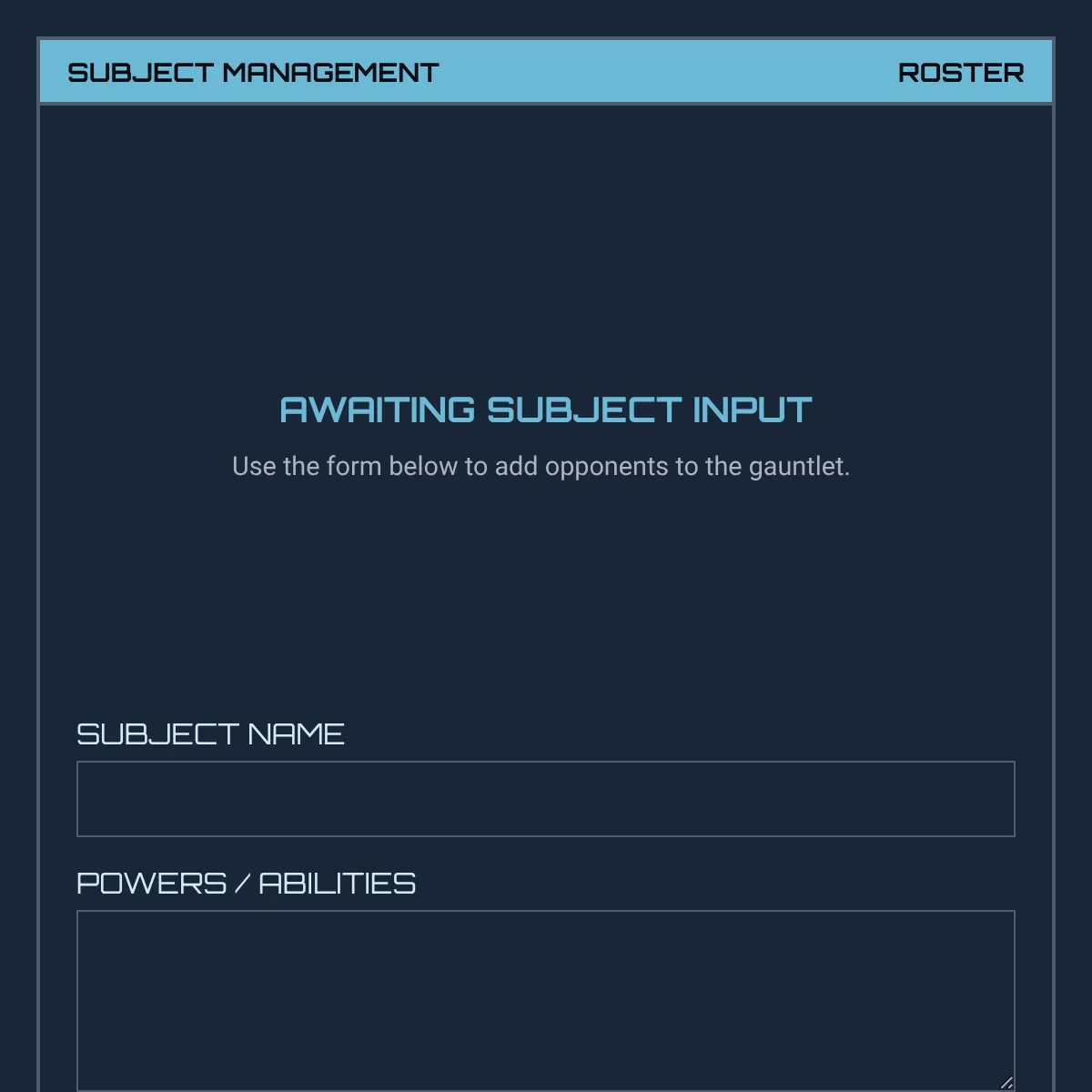 the project is loading