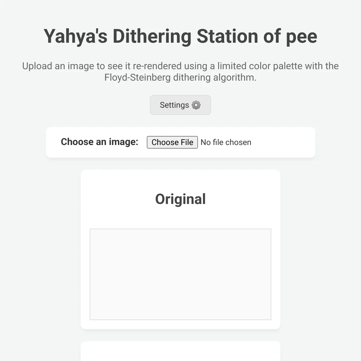 the project is loading