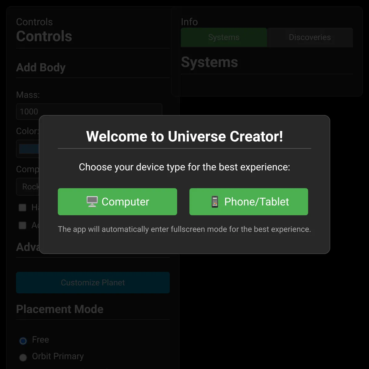 the project is loading
