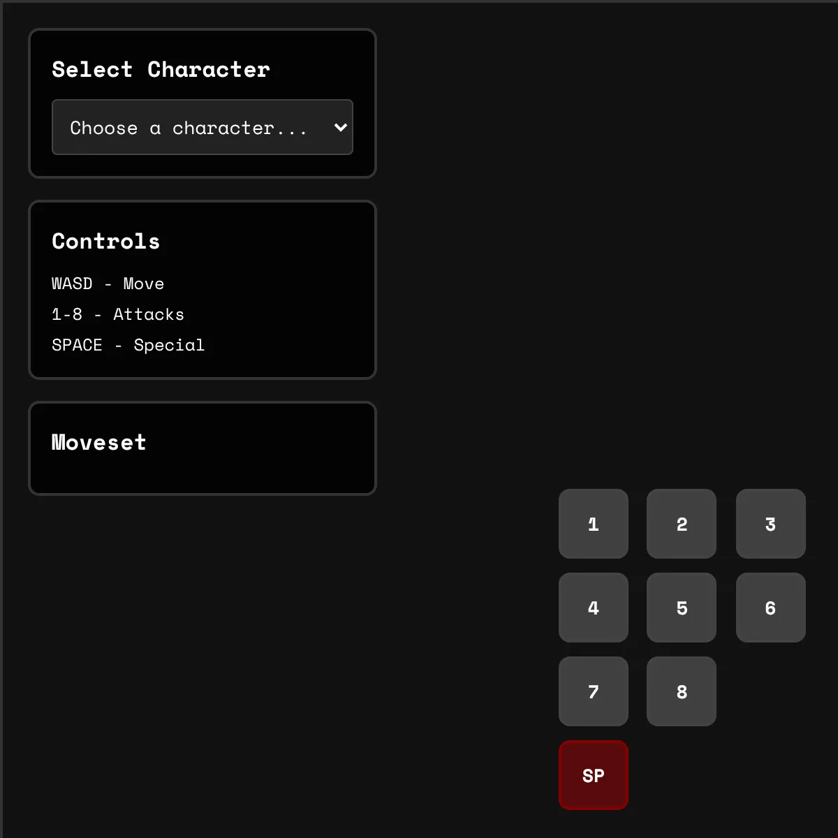 Moveset Simulator