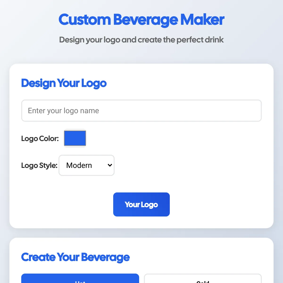 the project is loading