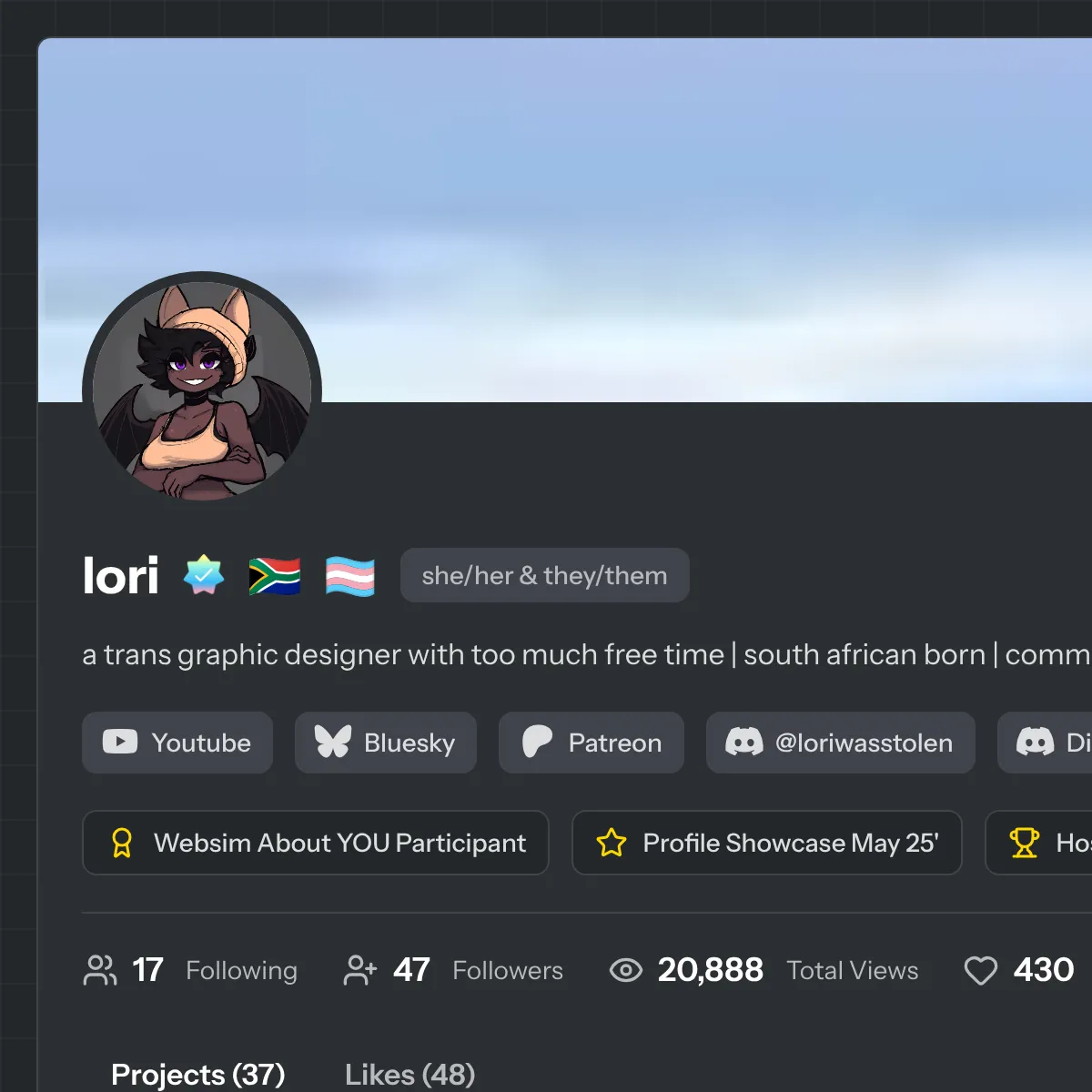 the project is loading