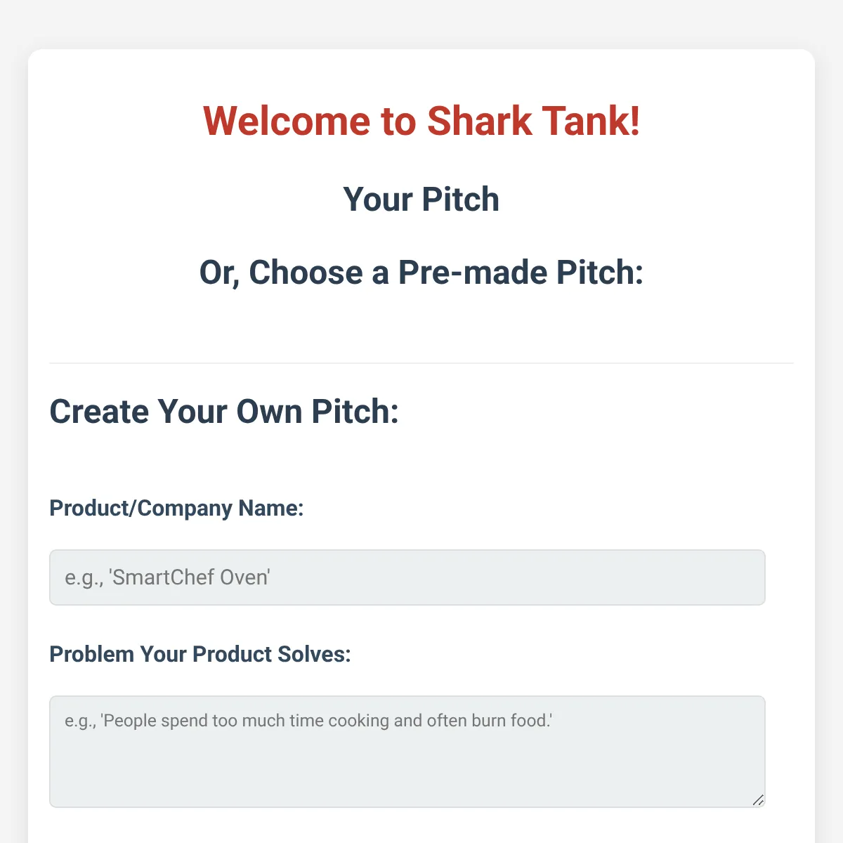 the project is loading