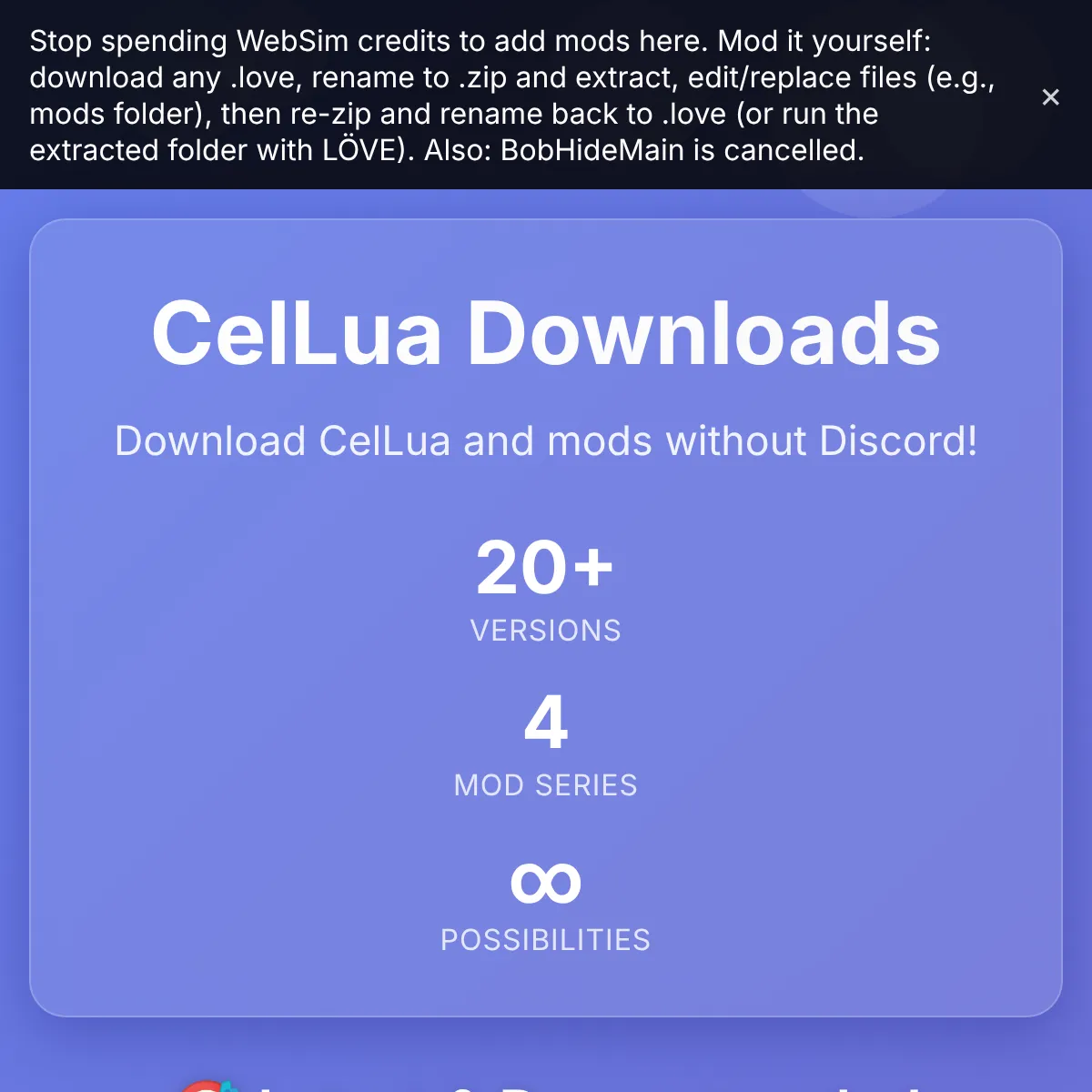 the project is loading