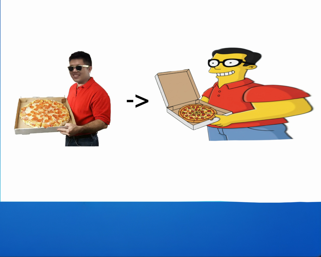 Image to Simpson!