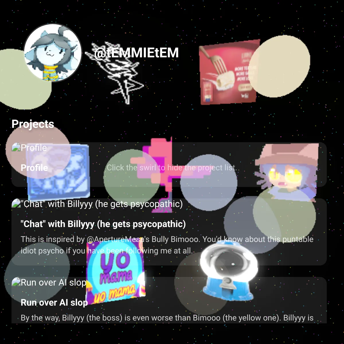 the project is loading