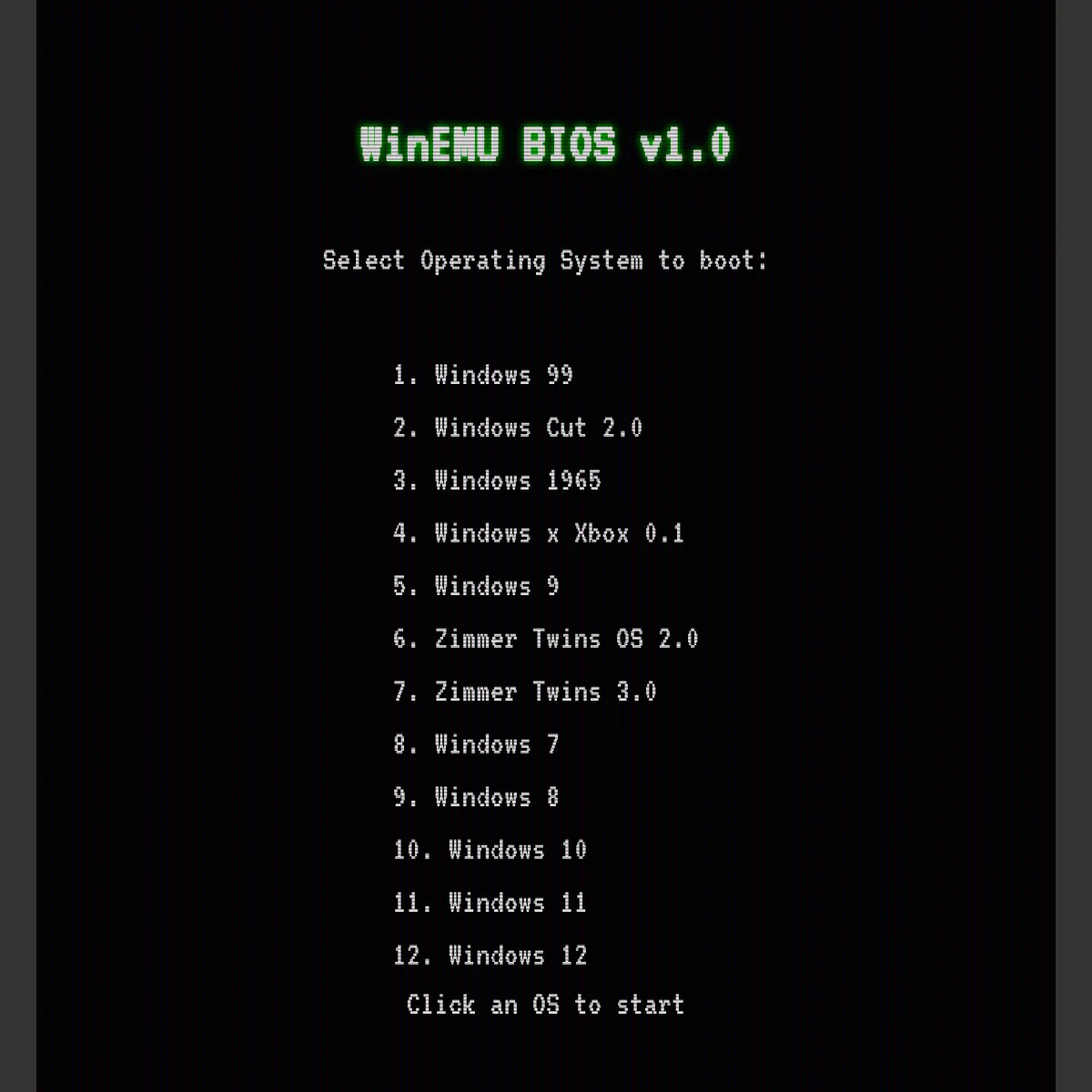 the project is loading