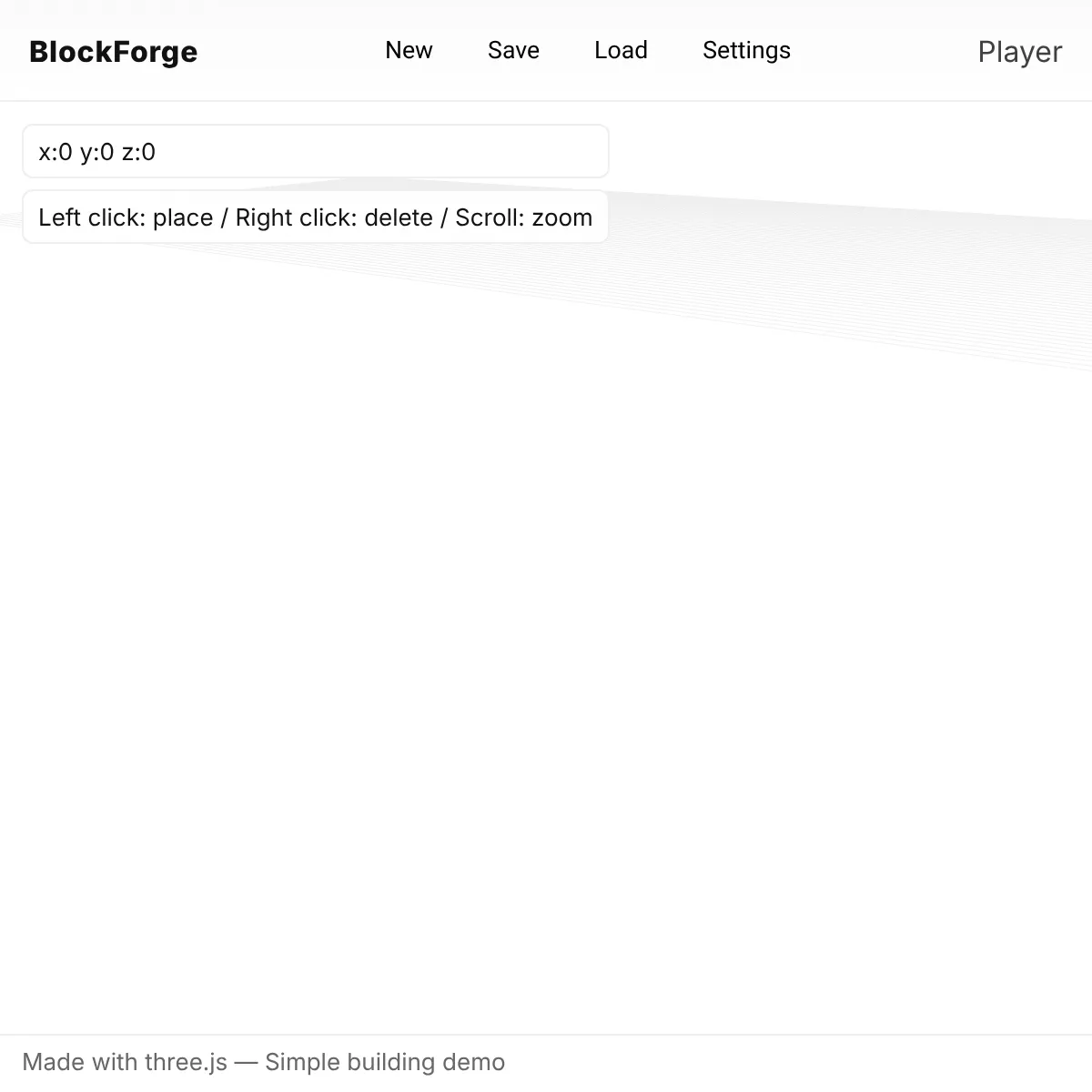 BlockForge — 3D Building Game