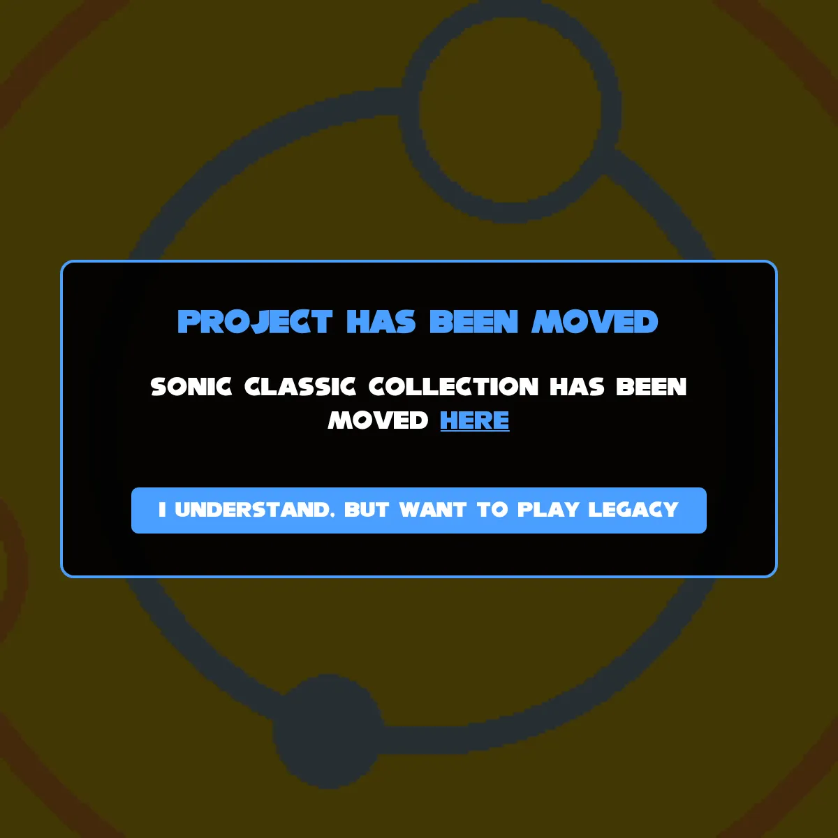 the project is loading