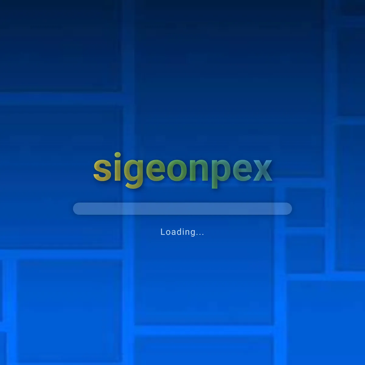 the project is loading