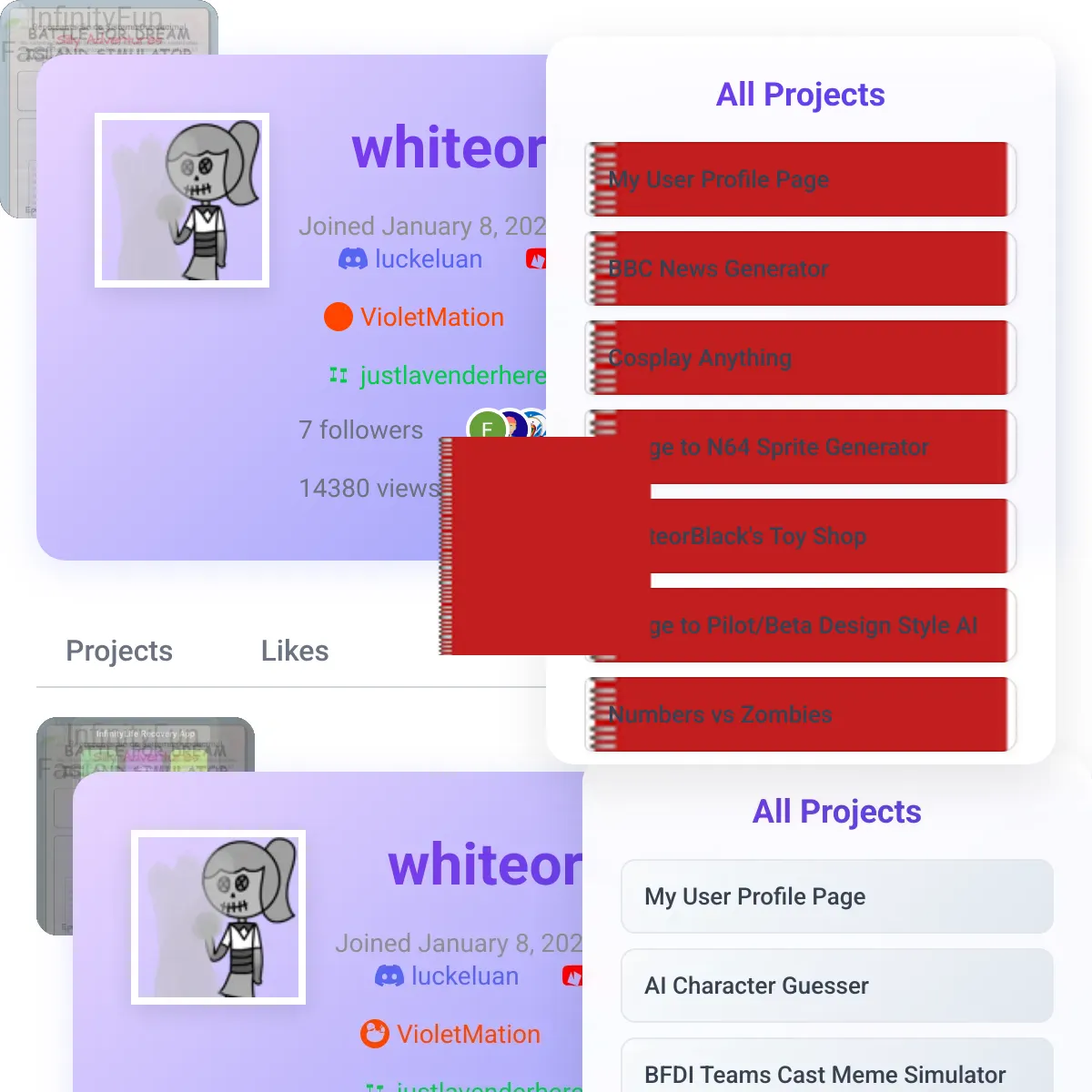 the project is loading