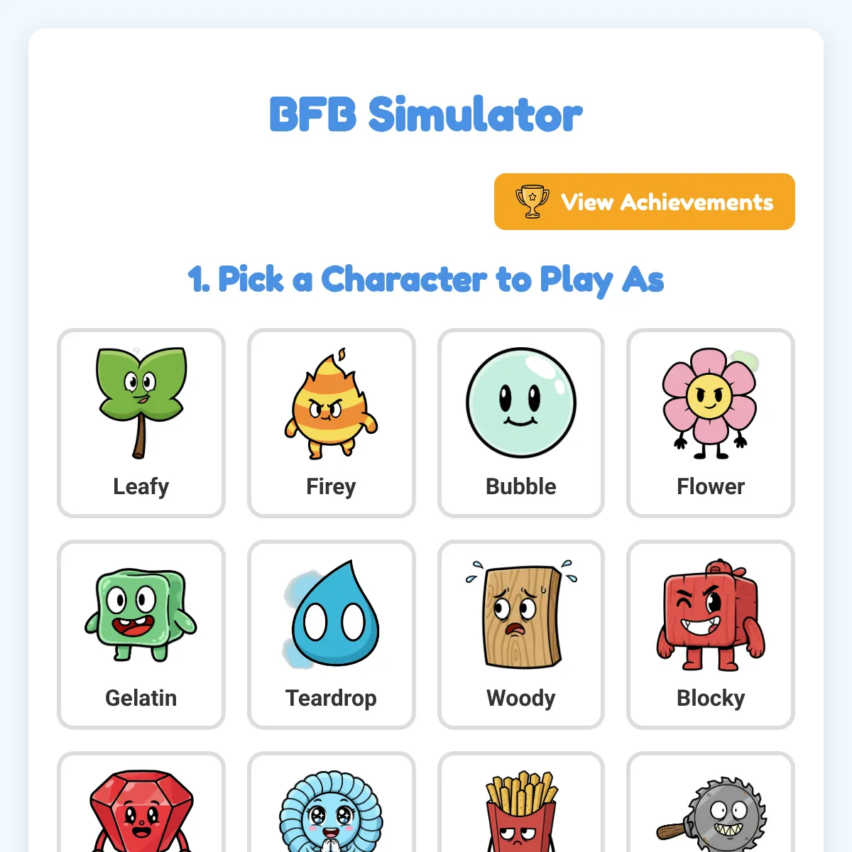 BFB Simulator