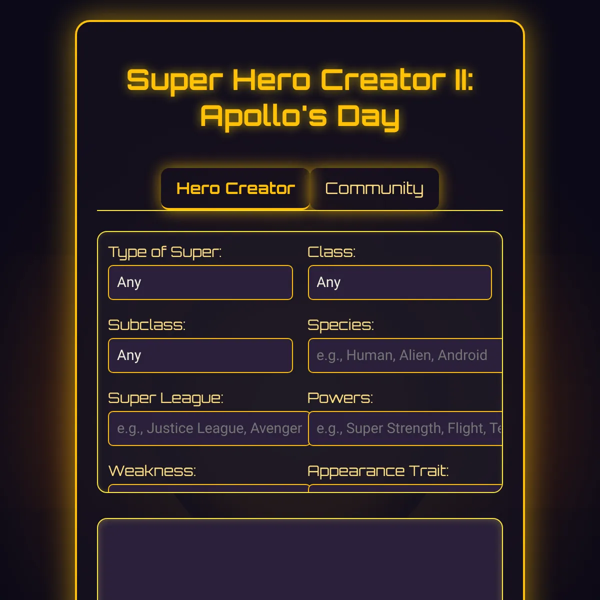 the project is loading