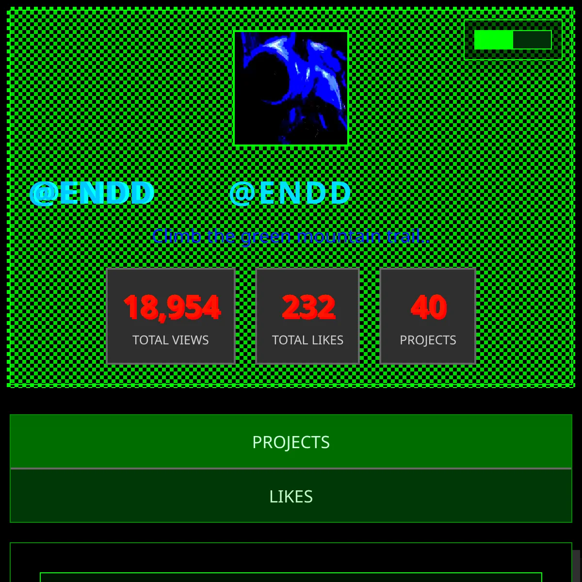 the project is loading