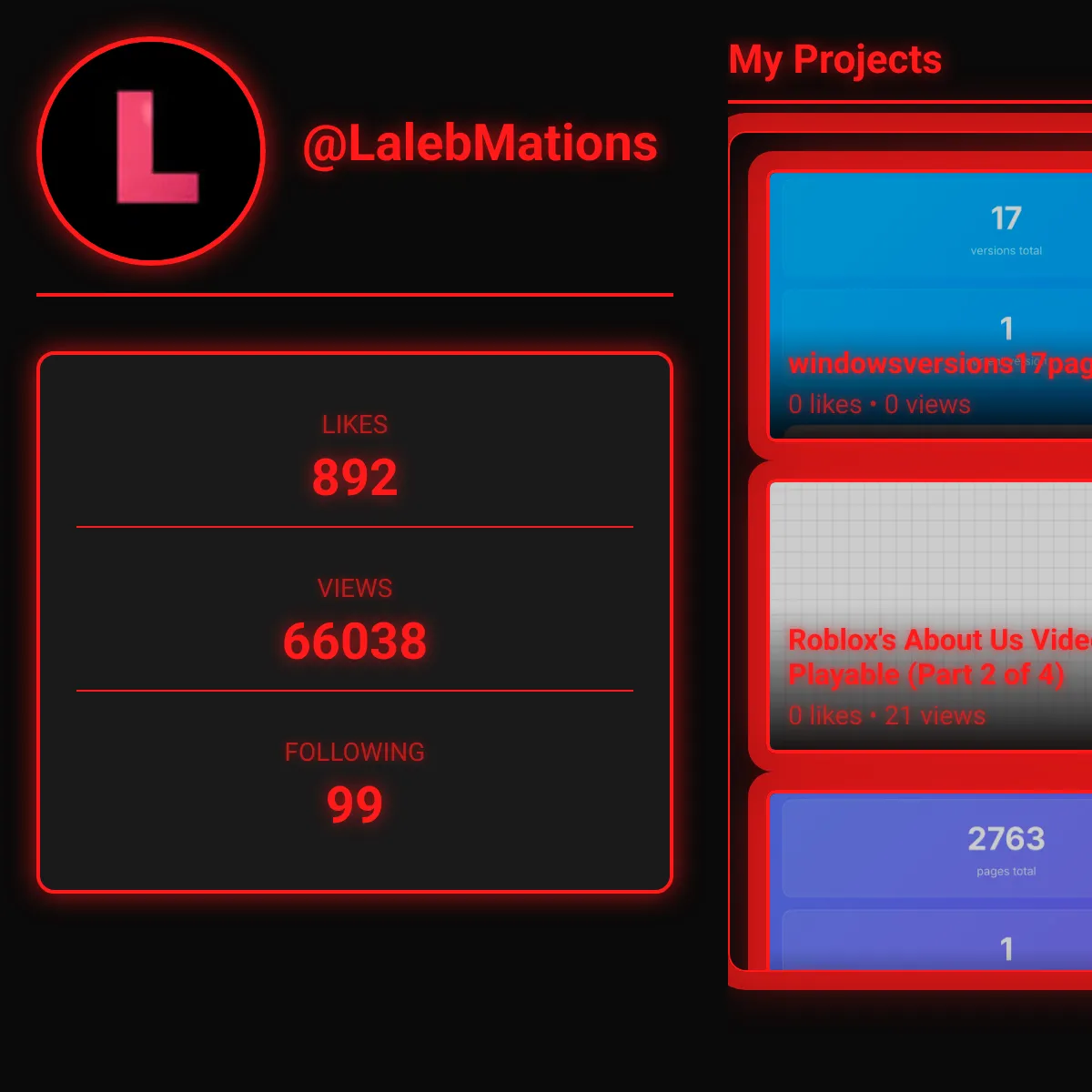 the project is loading