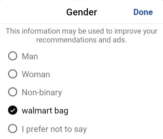 Gender Picker
