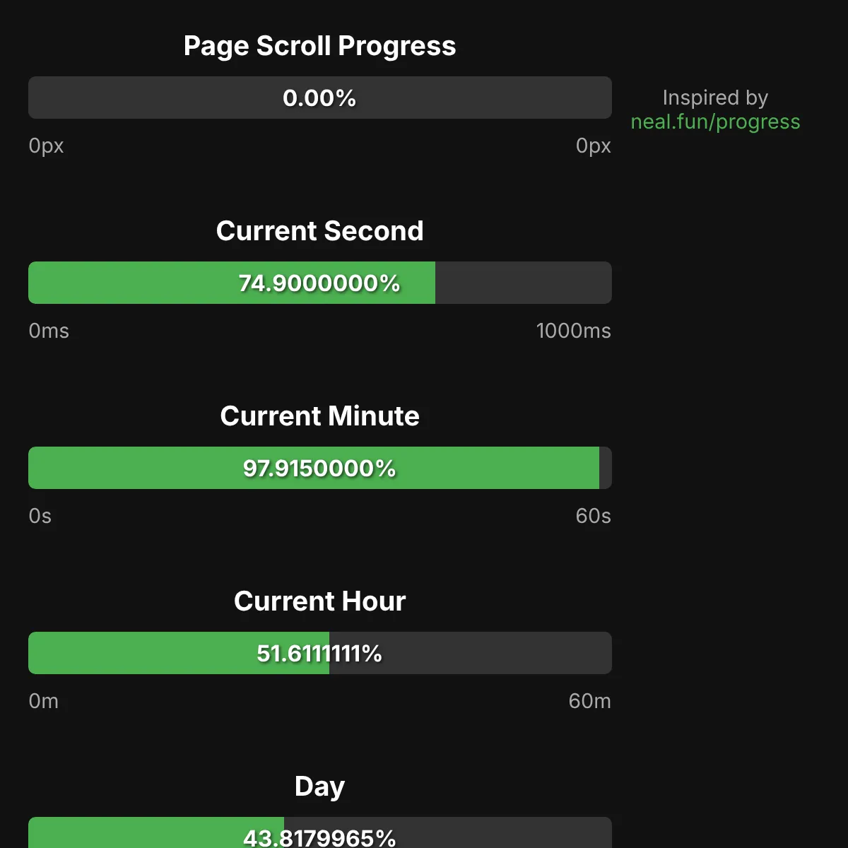 the project is loading