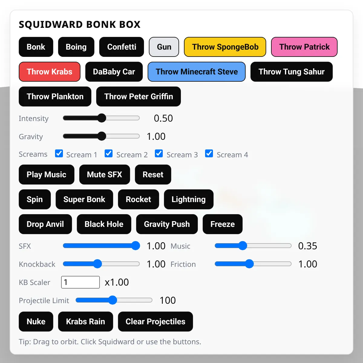 the project is loading