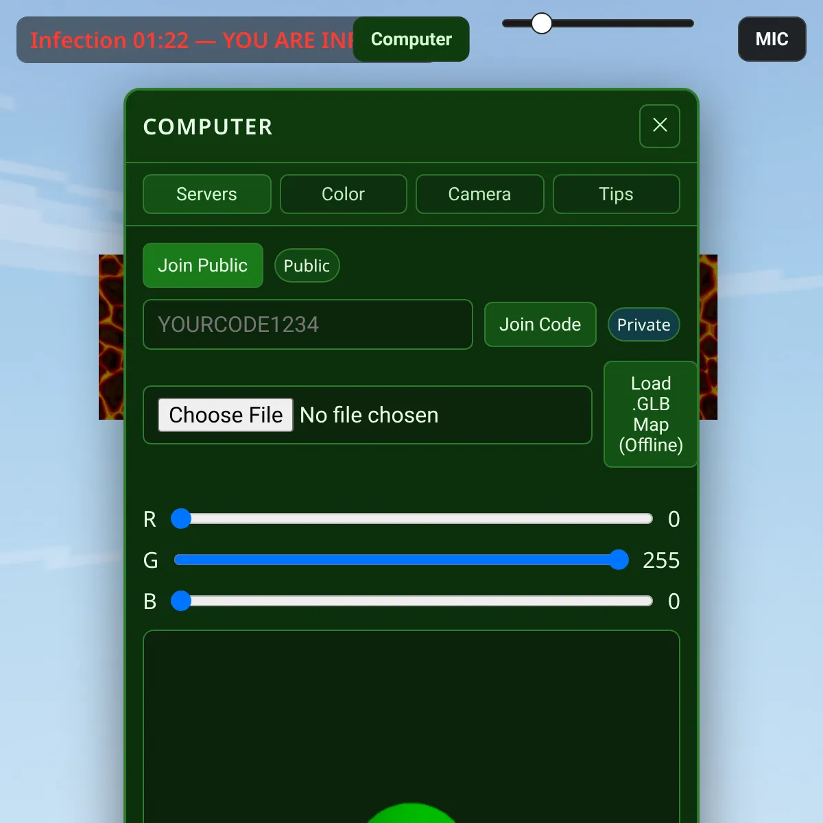the project is loading