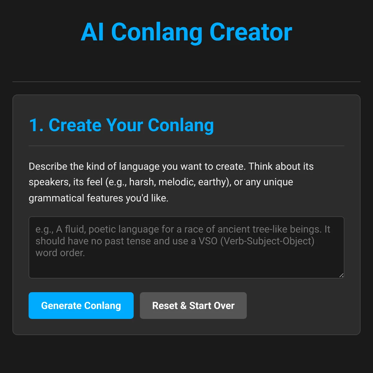 the project is loading