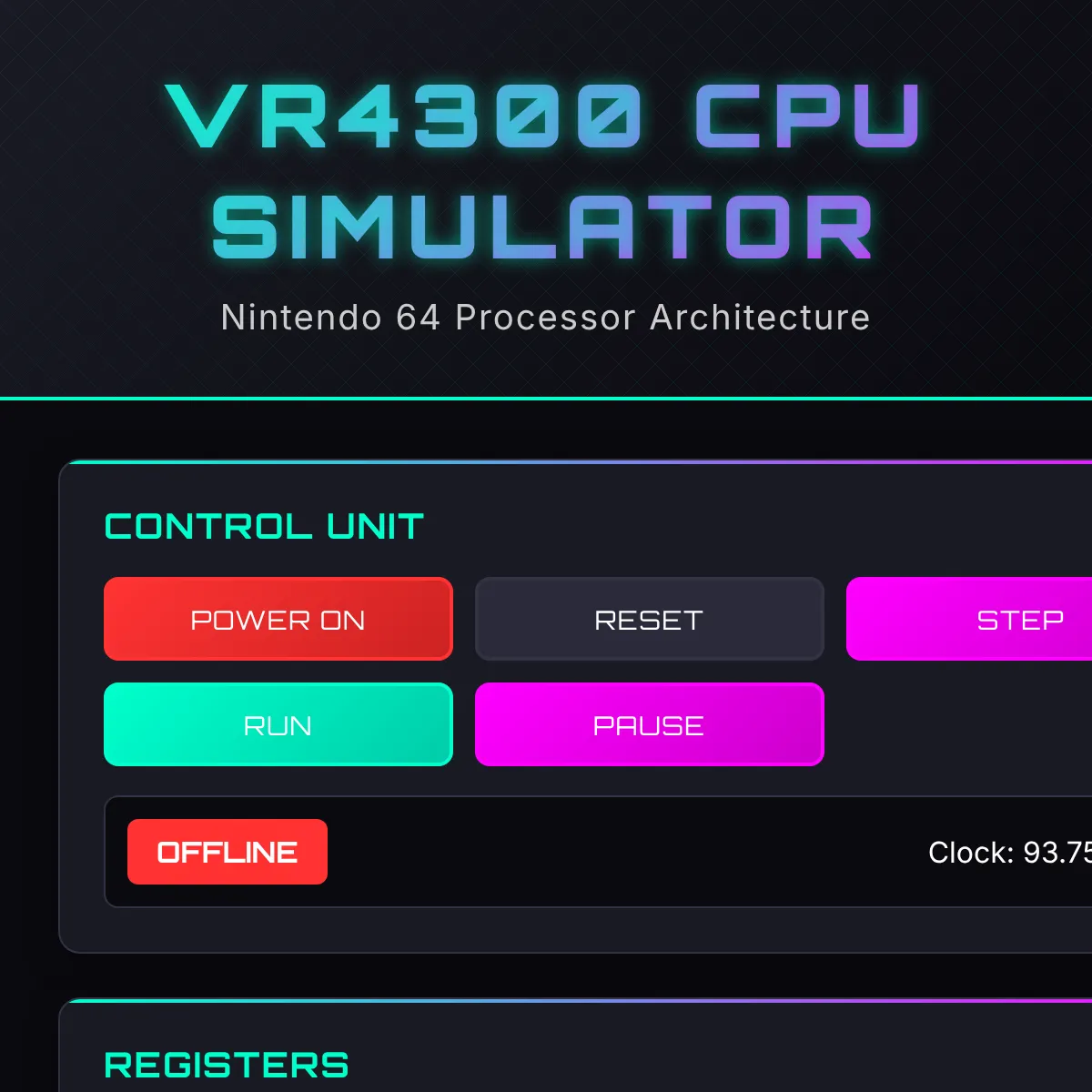 the project is loading