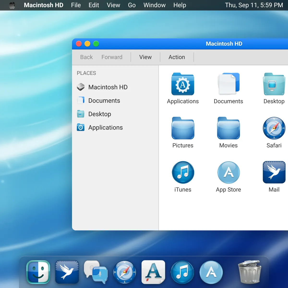 the project is loading