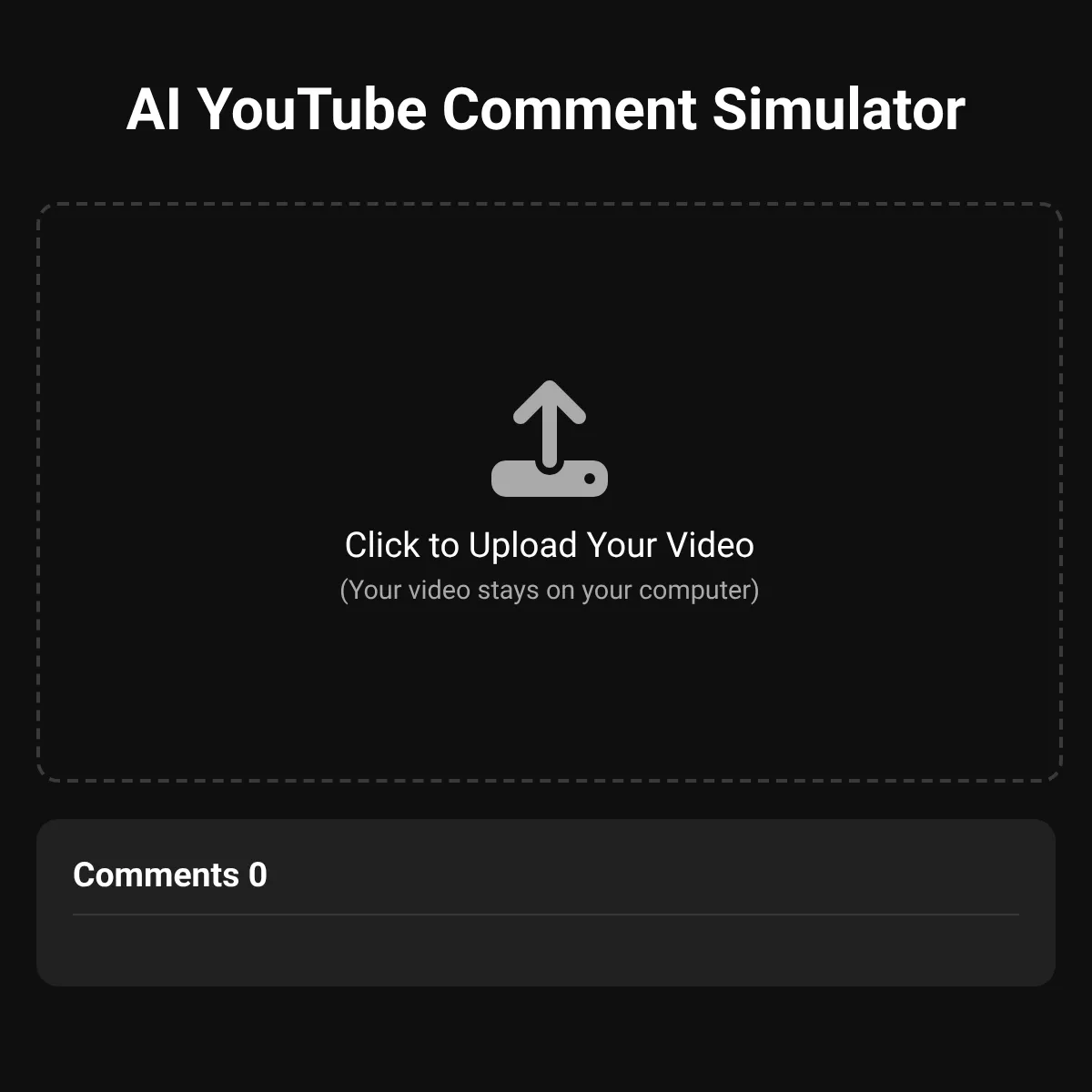 the project is loading