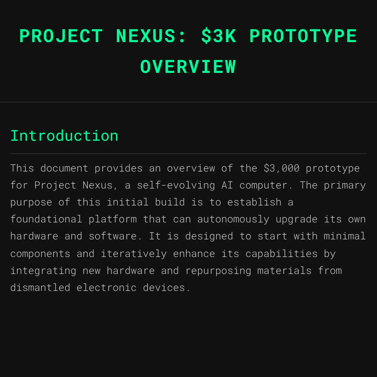 the project is loading